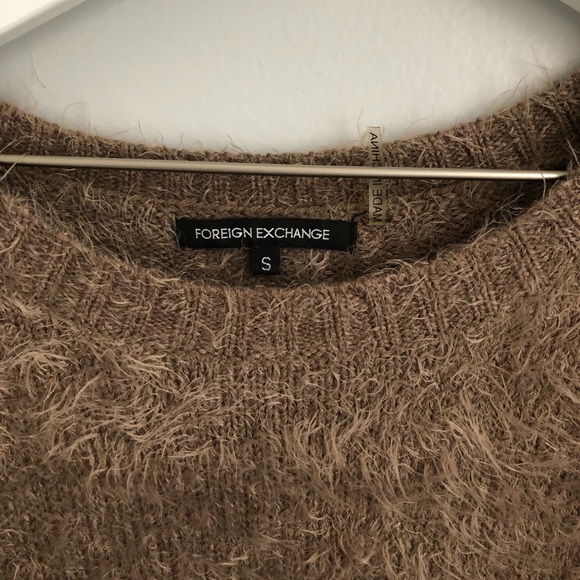 Foreign Exchange Maroon Sweater - Picture 2 of 4